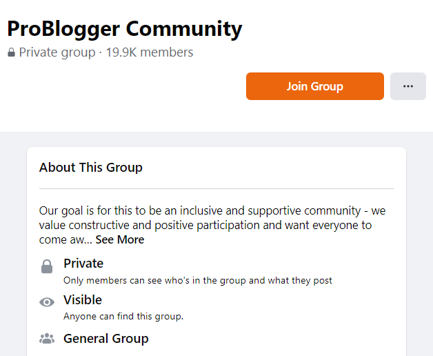 Problogger Community