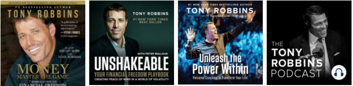 Tony Robbins Audiobooks and Podcast