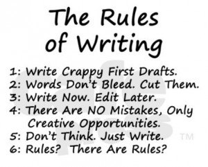 The Rules Of Writing