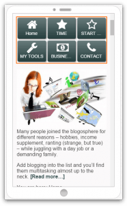 An Example of a DudaMobile Responsive Website