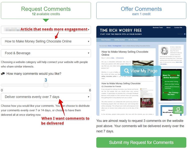 Use SiteComments for Blog Engagement