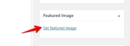 Featured Image Setting