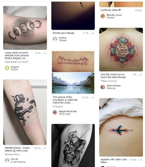 Tattoo Designs on Pinterest