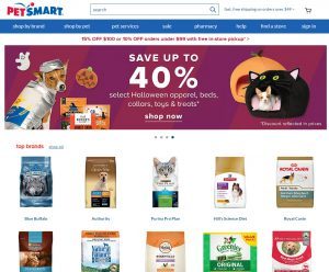 Petsmart Homepage