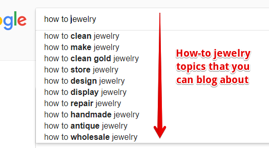 How to Jewelry Topics