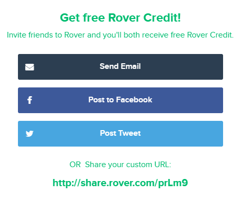 Share Rover Profile Link
