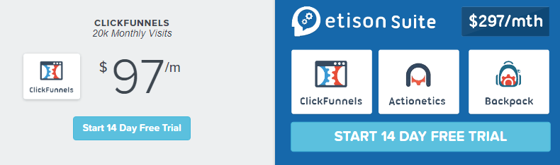 ClickFunnel Pricing Plans