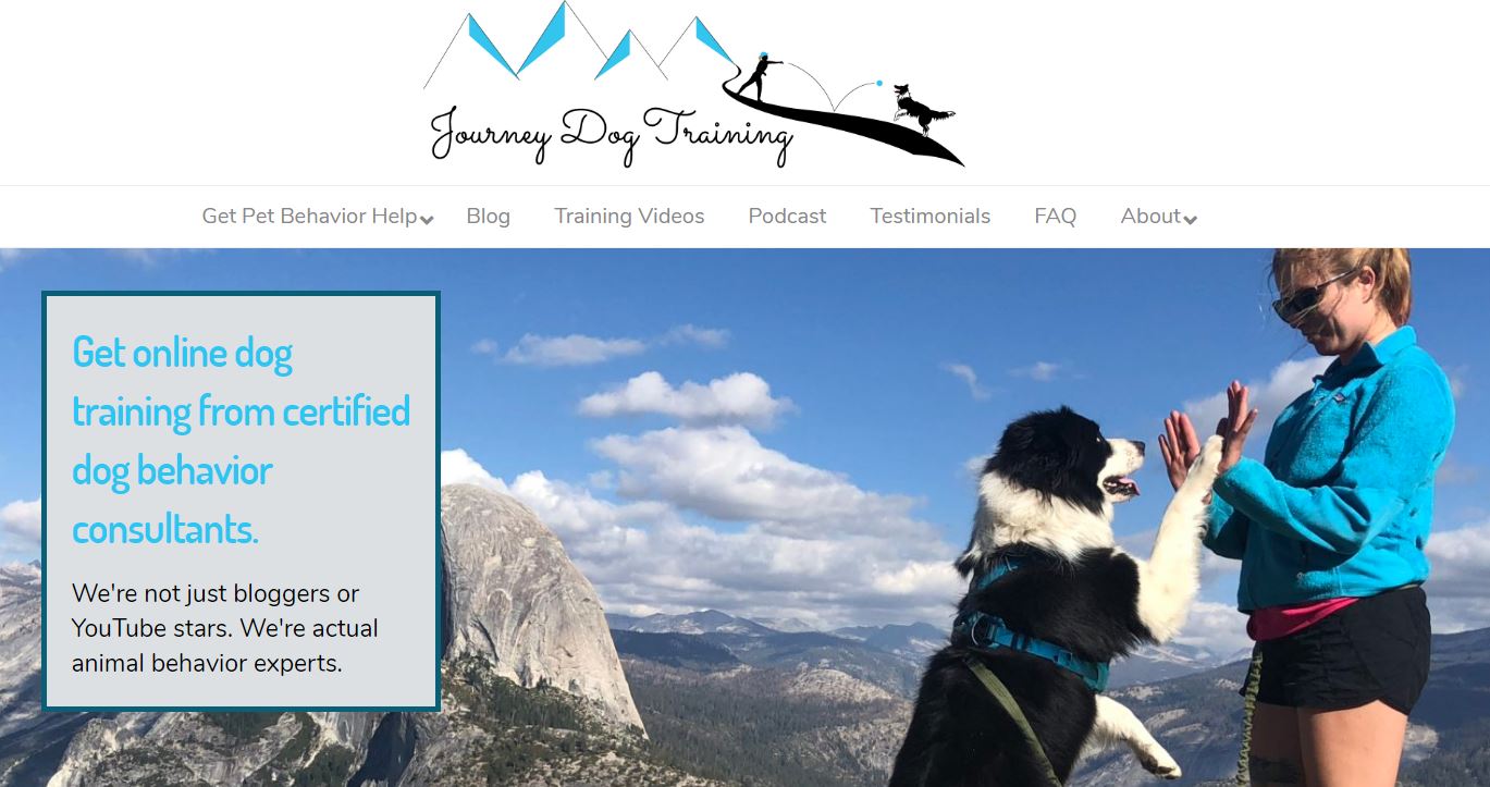 Journey Dog Training HomePage