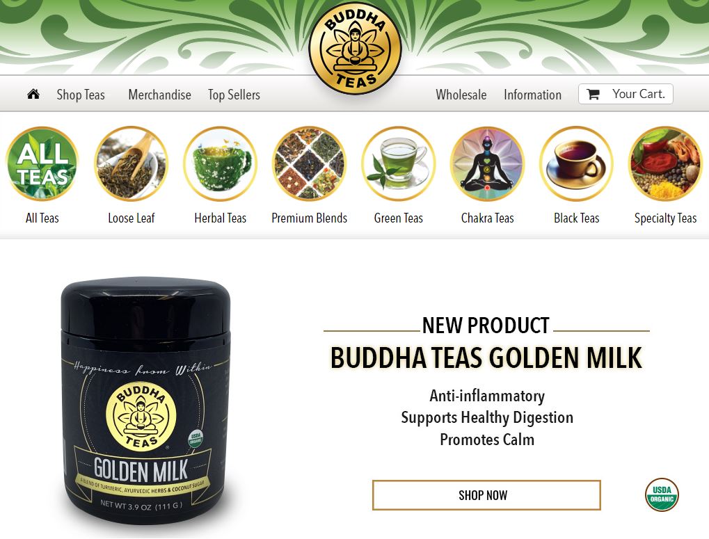 Buddha Teas Homepage