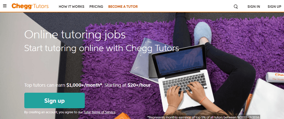 How to Make Money with Chegg Tutoring  Time Rich Worry Free